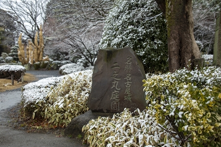 名古屋城の雪景色(80)