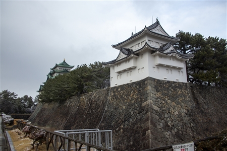 名古屋城の雪景色(86)