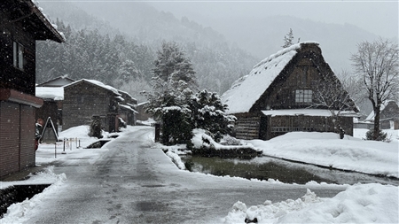 白川郷の雪景色(105)