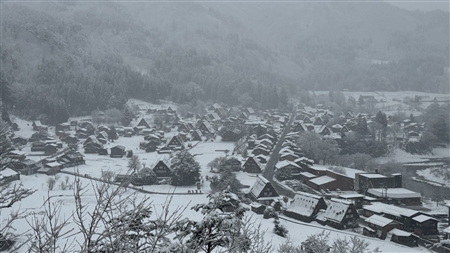 白川郷の雪景色(119)