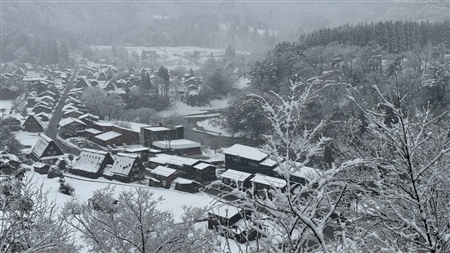 白川郷の雪景色(120)