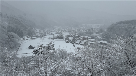 白川郷の雪景色(122)