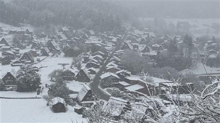 白川郷の雪景色(125)