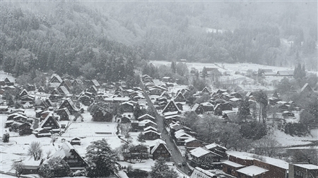 白川郷の雪景色(134)