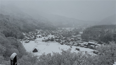 白川郷の雪景色(135)