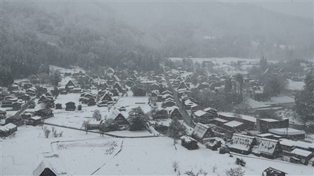 白川郷の雪景色(136)