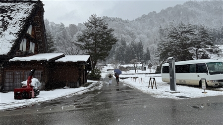 白川郷の雪景色(150)