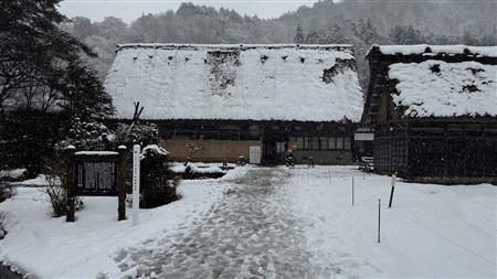 白川郷の雪景色(154)
