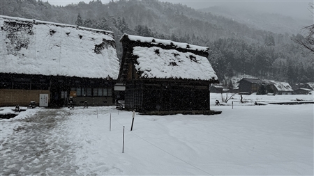 白川郷の雪景色(155)