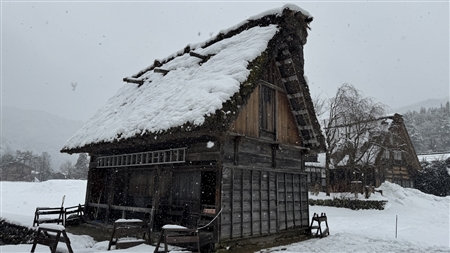 白川郷の雪景色(157)