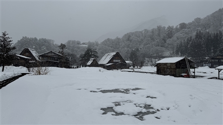 白川郷の雪景色(162)