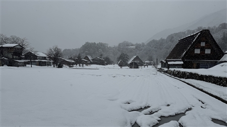 白川郷の雪景色(168)