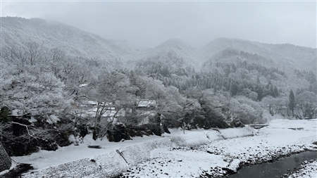 白川郷の雪景色(17)