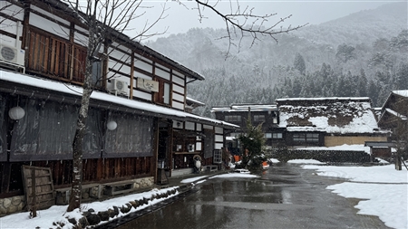 白川郷の雪景色(175)