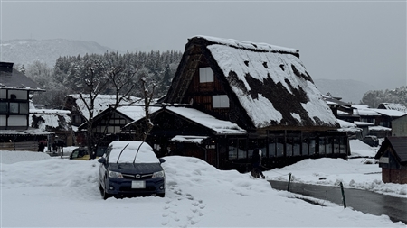 白川郷の雪景色(182)
