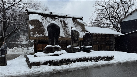 白川郷の雪景色(186)