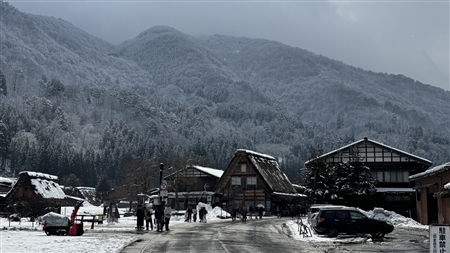 白川郷の雪景色(190)