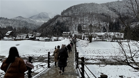 白川郷の雪景色(199)