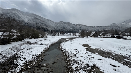 白川郷の雪景色(200)