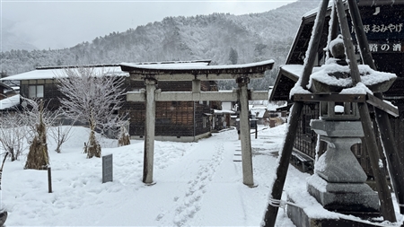 白川郷の雪景色(23)