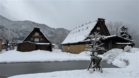 白川郷の雪景色(24)