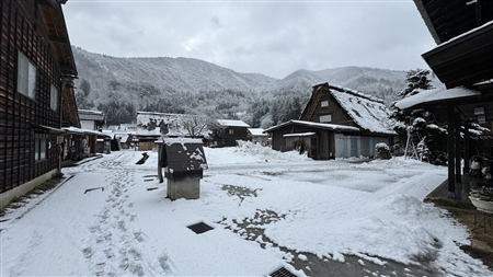 白川郷の雪景色(28)