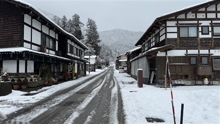 白川郷の雪景色(36)