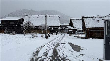 白川郷の雪景色(38)