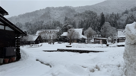 白川郷の雪景色(39)