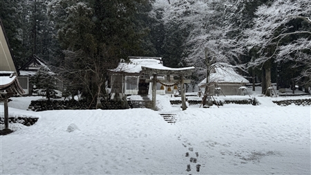 白川郷の雪景色(46)