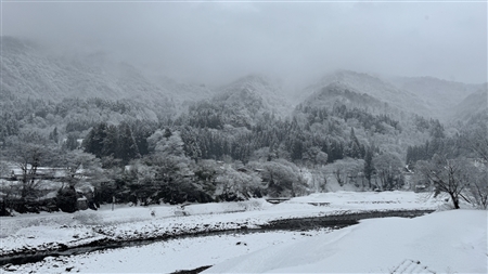 白川郷の雪景色(5)