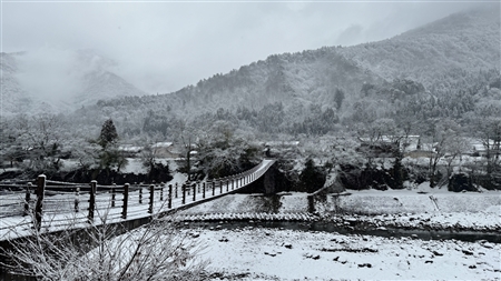 白川郷の雪景色(7)