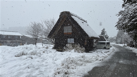 白川郷の雪景色(74)