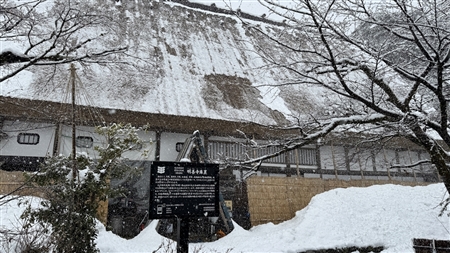 白川郷の雪景色(77)