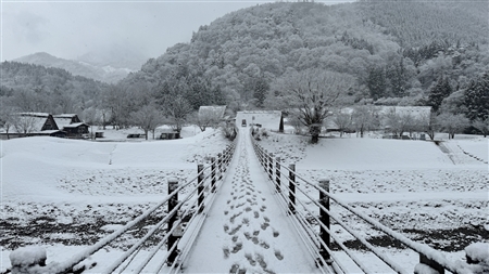 白川郷の雪景色(8)