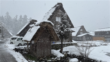 白川郷の雪景色(80)