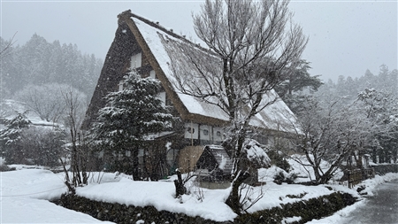 白川郷の雪景色(82)