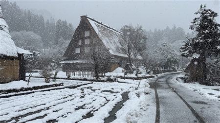白川郷の雪景色(83)
