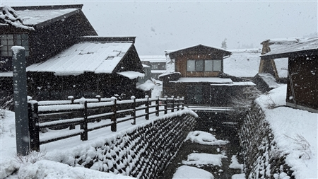 白川郷の雪景色(85)