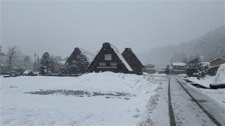 白川郷の雪景色(87)