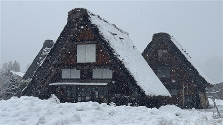 白川郷の雪景色(88)