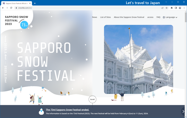 Sapporo Snow Festival(1)