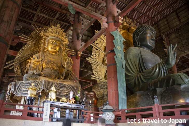 Kokuzo Bosatsu Seated Statue: Highlights of Todaiji Temple(19)