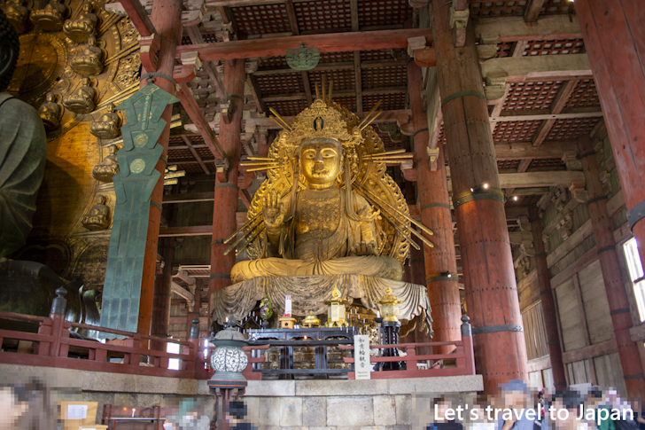 Nyoirin Kannon Seated Statue: Highlights of Todaiji Temple(20)