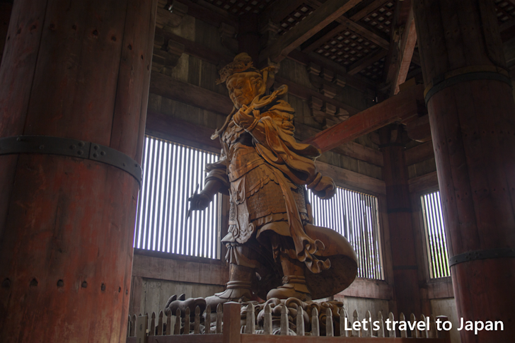 Statue of Koumokuten: Highlights of Todaiji Temple(24)