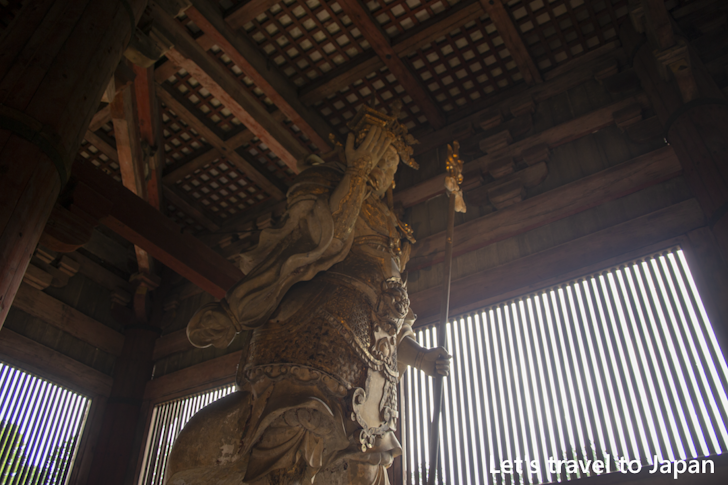 Statue of Tamonten: Highlights of Todaiji Temple(27)