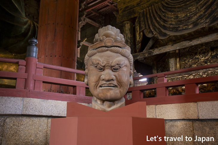 Statue of Zouchouten: Highlights of Todaiji Temple(28)