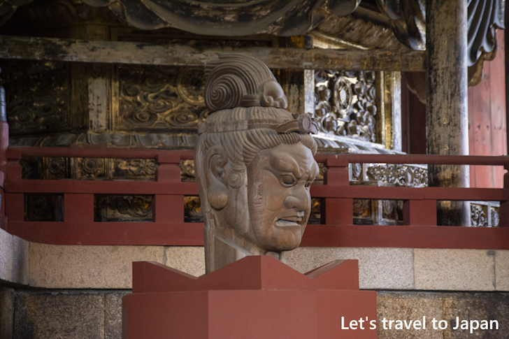 Statue of Zouchouten: Highlights of Todaiji Temple(29)