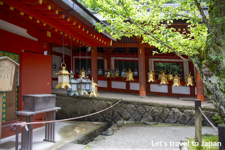 Corridor and Hanging Lantern: Highlights of Kasuga Taisha Shrine(12)