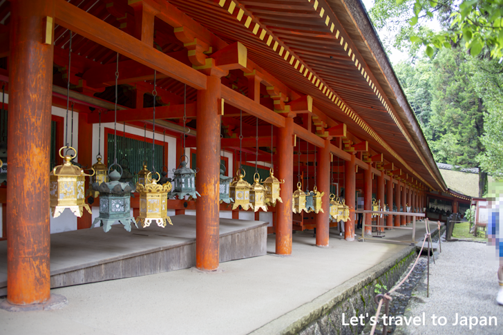 Corridor and Hanging Lantern: Highlights of Kasuga Taisha Shrine(13)
